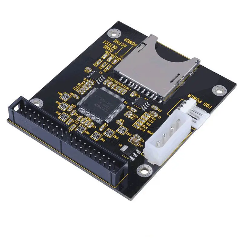 Zeadow цифровой SD Карта памяти SDHC карты до 3 5 дюймов 40 Pin типа папа IDE/SATA кабель для