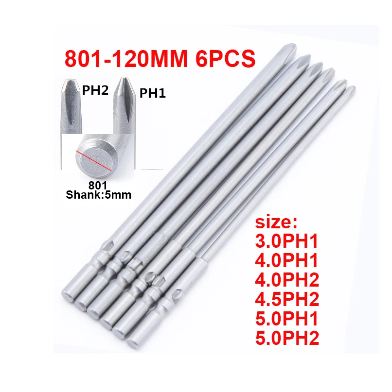 1 шт. набор наконечников для отвертки с круглой магнитной головкой | Инструменты