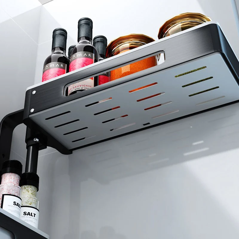 Кухонная полка для хранения многофункциональное настенное крепление дырокол
