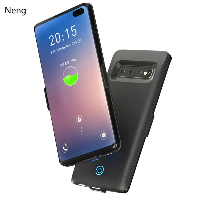 NENG 7000 мАч ультра тонкий портативный чехол для зарядного устройства SamsungS10 Plus Extenal