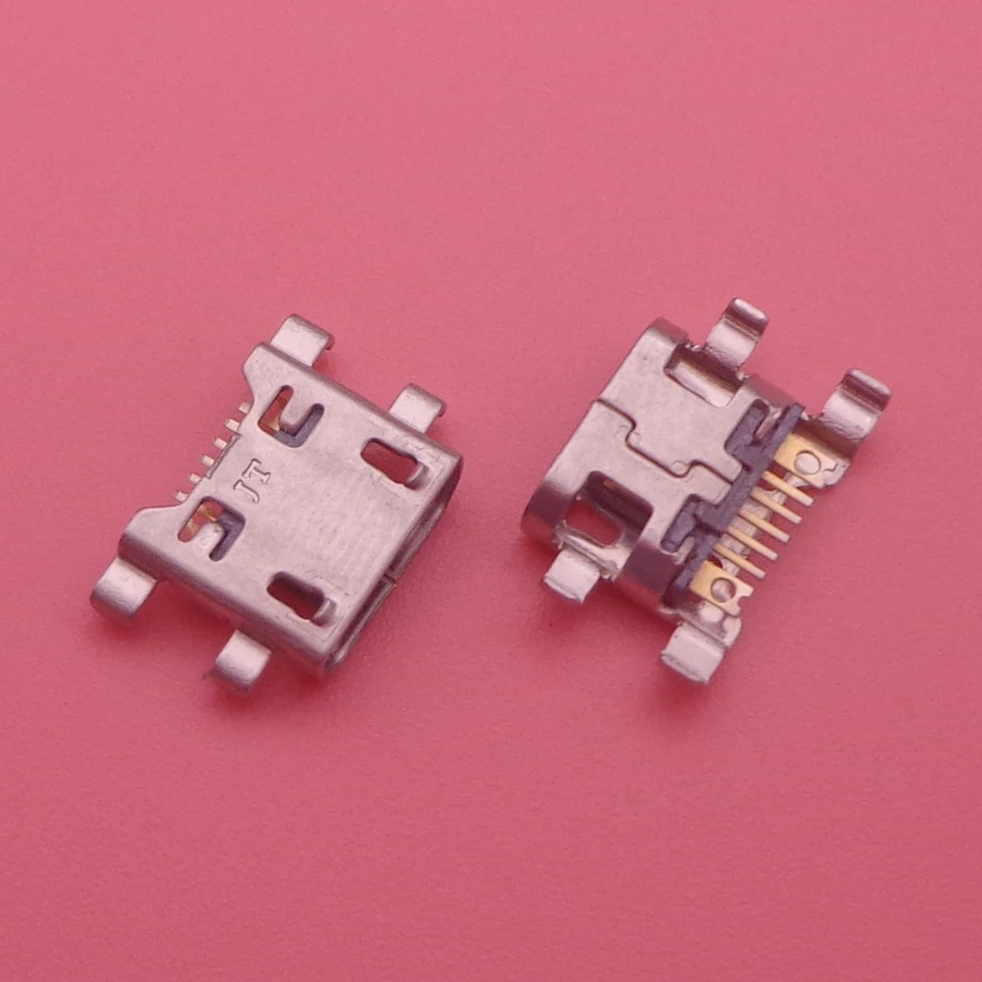50 шт. микро мини USB разъем зарядный порт для LG Leon H340 H345 G4c H525N док-станции штекер
