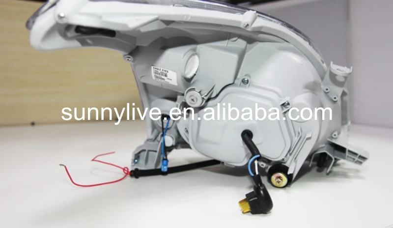 2003-2009 год для TOYOTA FJ120 LC120 Prado 2700/4000 светодиодный налобный фонарь с хромированным