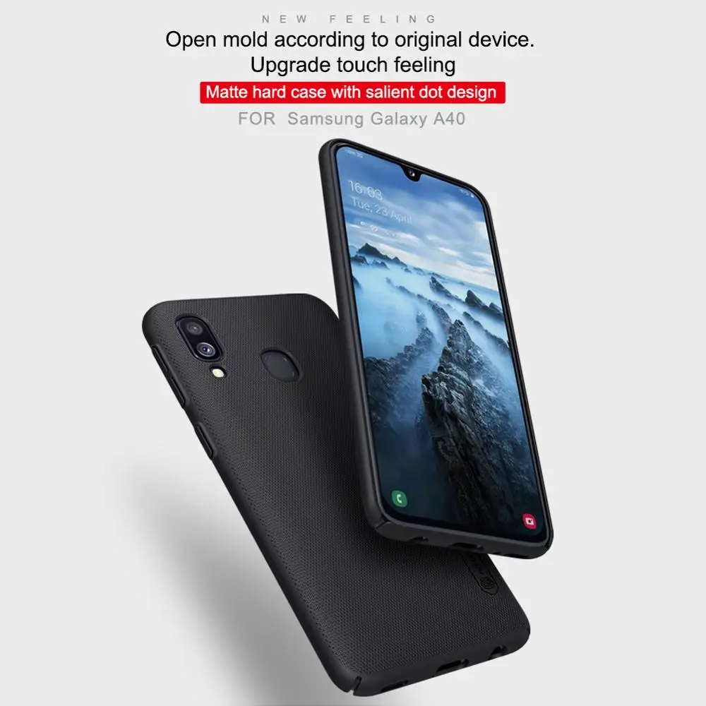 Чехол для Samsung Galaxy A40 NILLKIN Super Frosted Shield задняя крышка A60/M40 в розничной упаковке|Сумки