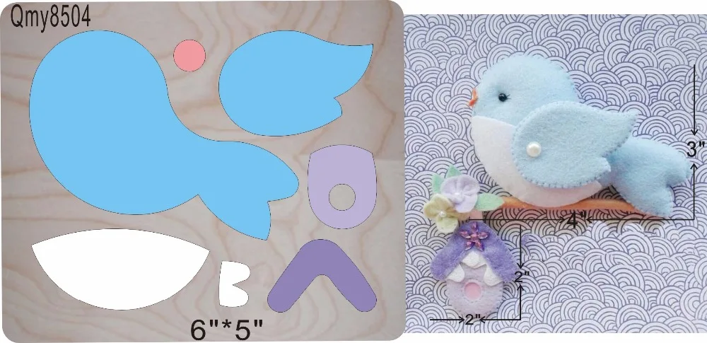 Скрапбук Cut Sky Bird новая деревянная форма для скрапбукинга Thickness-15.8mm | Дом и сад