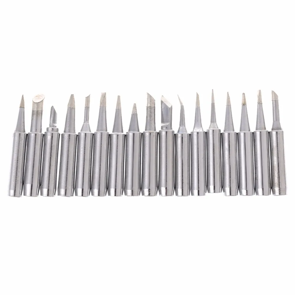 

17 Pcs High Quality Lead-Free Soldering Iron Tip 900M-T For HAKKO 936 SAIKE ATTEN YIHUA Soldering Station New #1A30948#