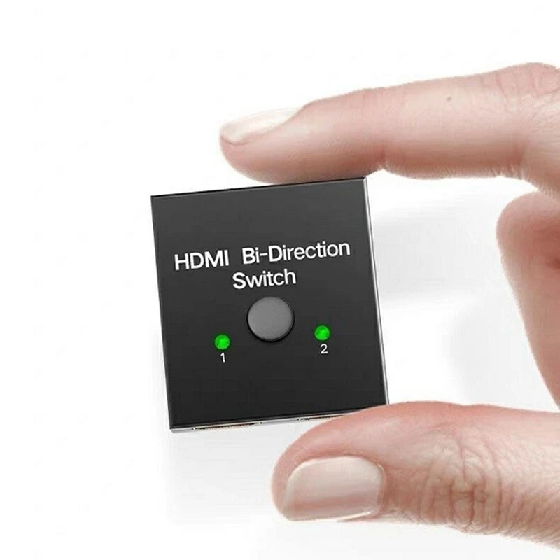 2 в 1 Hdmi двухпозиционный переключатель двунаправленный 0 10 Гбит/с трансмиссия