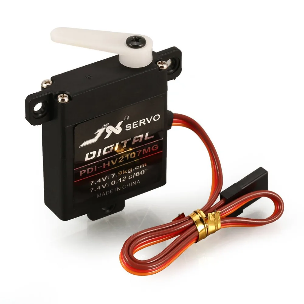 JX PDI HV2107MG 7 9 кг Крутящий момент рулевого механизма Мини цифровой металлический