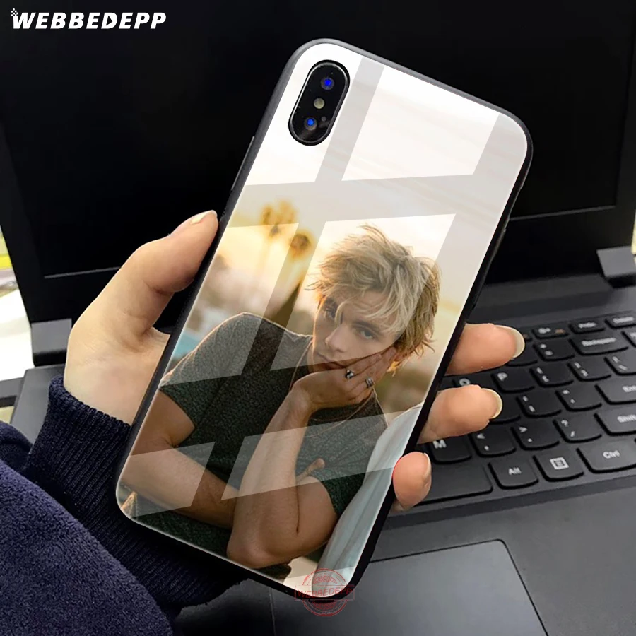 WEBBEDEPP Ross Lynch R5 Band Tempered Glass Phone Case for Apple iPhone XS Max XR X 8 7 6S Plus 5S SE | Мобильные телефоны и