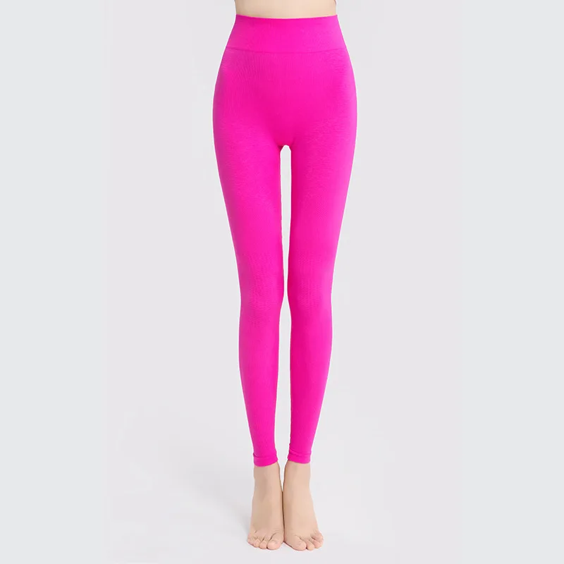 Rose Red BINAND, колготки, женские спортивные штаны для фитнеса, йоги, высокая талия, спортивные Леггинсы для женщин, пуш-ап, леггинсы для тренировок, женские спортивные колготки - Цвет: Rose Red