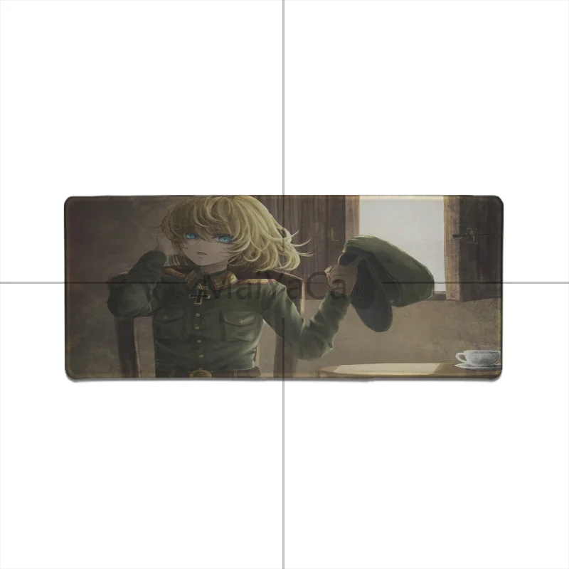 MaiYaCa аниме Youjo Senki Tanya Von deguречфф для девочек Коврик Для Мыши игровые коврики коврик