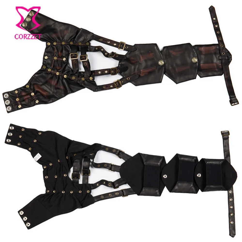 Ремень из искусственной кожи на одно плечо в стиле ретро панк|gothic corset|corset gothiccorset