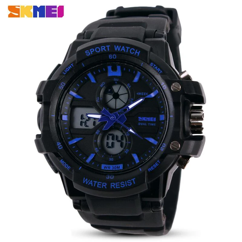 Часы наручные SKMEI детские для спорта на открытом воздухе брендовые светодиодные