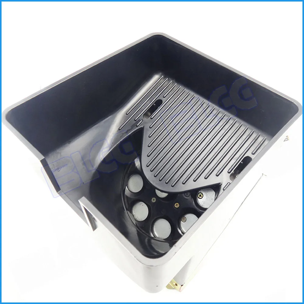 1 шт. черный пластик 8 отверстий монета мотор Хоппер для игровых машин казино