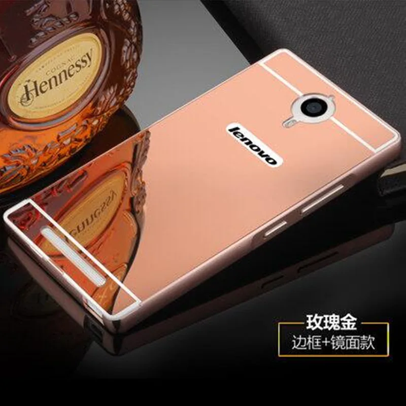 Для Fundas Lenovo K3 K4 K5 NOTE S850 P70 S90 Z90 vibe P2 K6 Note чехол Hybird зеркальный металлический