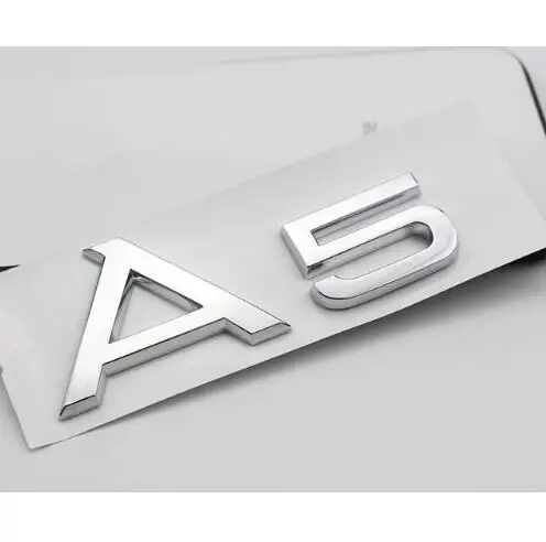 A5 A3 A4L A5 A6L A7 A8 Q3 Q5 Q7 1,8 т 2,0 2,4 3,0 Т 3,2 3,6 4,2 для Audi все багажника выгрузки Ёмкость Эмблема для автостайлинга Стикеры - Название цвета: A5