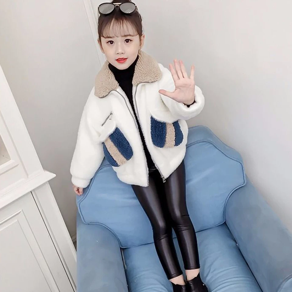 Купи New Baby Girls Jackets 2019 Autumn Winter Warm Jackets Outwear For Children Clothes Girls Coat Kids Outerwear Coats 2 Colors за 1,119 рублей в магазине AliExpress