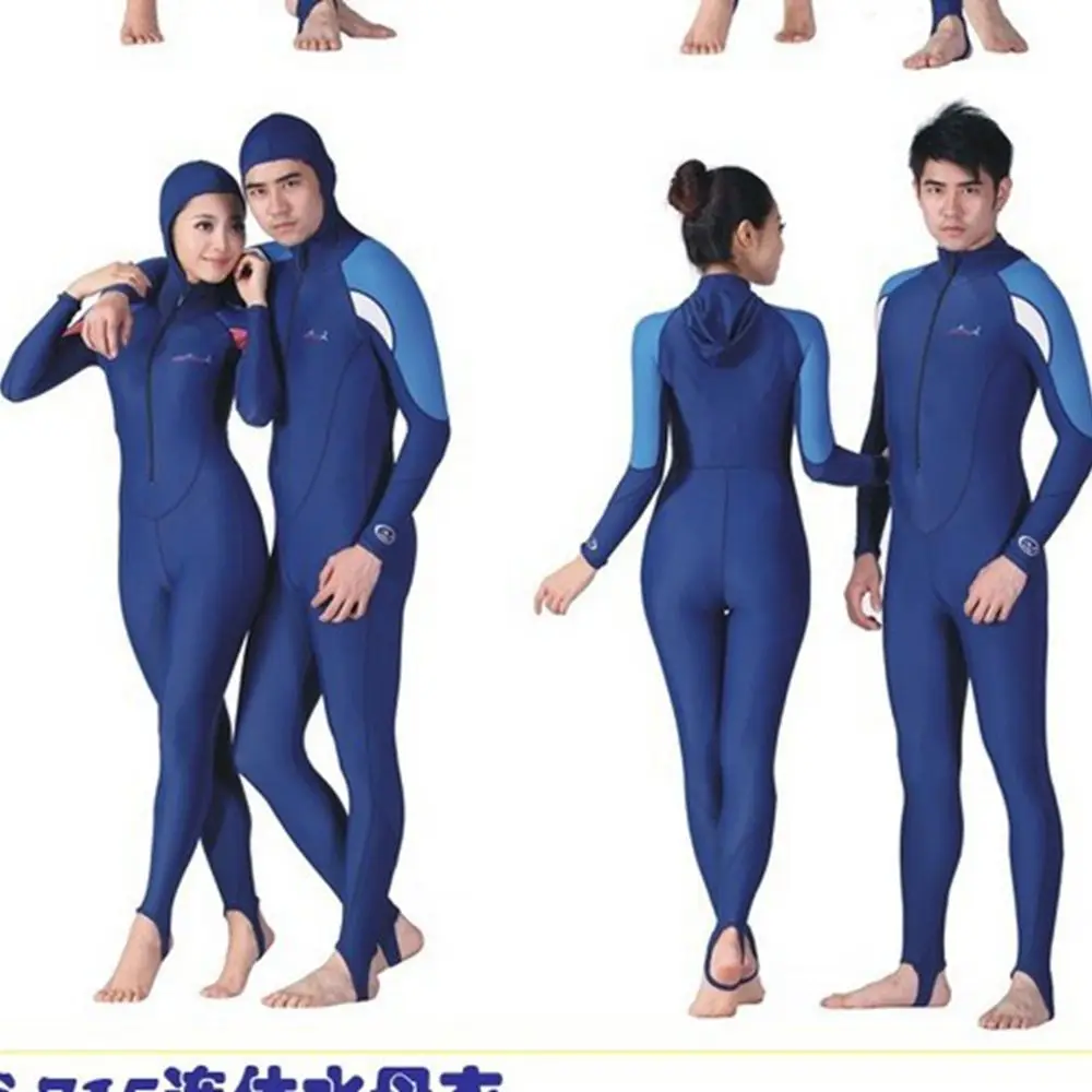 

Men or Women Jump 2017 Dive Skins Suit Wetsuit Swimwear Full Diving Suit Long Sleeve Lycra Summer Autumn Stinger Suit with C