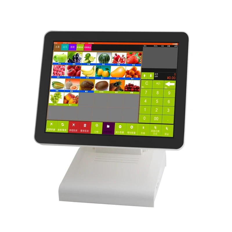 Meetsun AP 1500D 2 все в одном Dual Side Дисплей 15 ''ЖК дисплей Сенсорный экран POS Системы