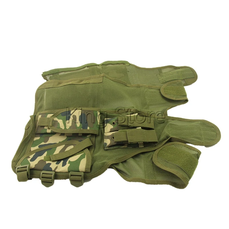 Высококачественный охотничий тактический Мягкий жилет для страйкбола военный