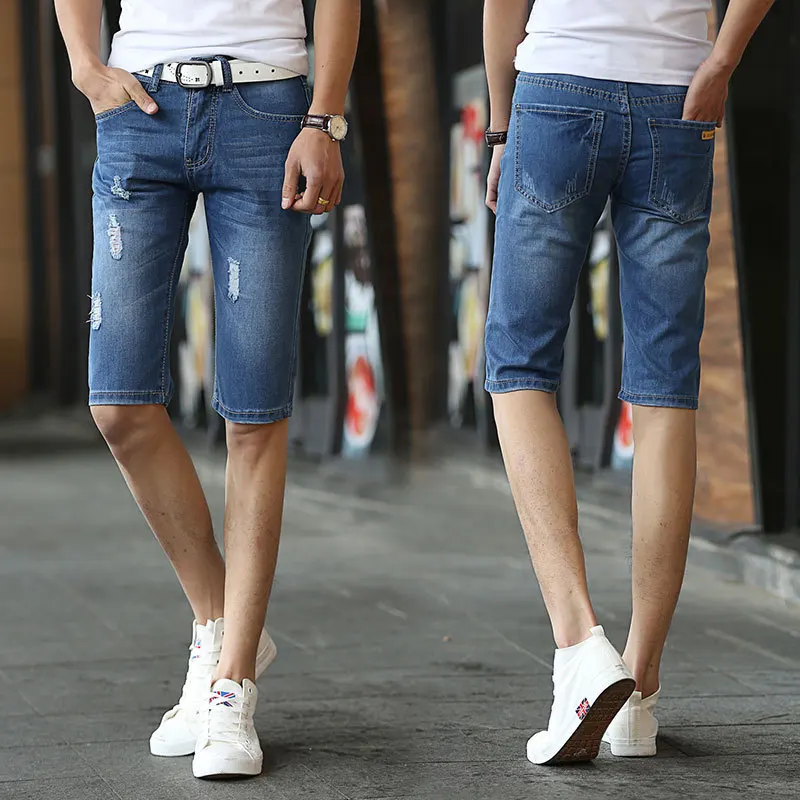 2015 New Washed Mid Rise Skinny Ripped 