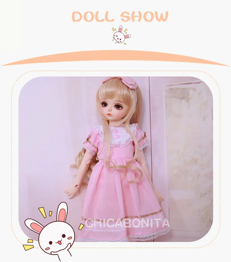 OUENEIFS Карен чикабонита BJD SD кукла 1/4 модель тела для маленьких девочек и мальчиков магазин кукольный домик полимерная мебель