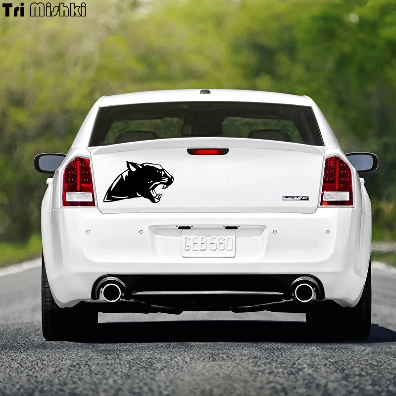 Три мишки LBH460 #20*12 см голова Пантеры Автомобильная Наклейка Виниловые наклейки
