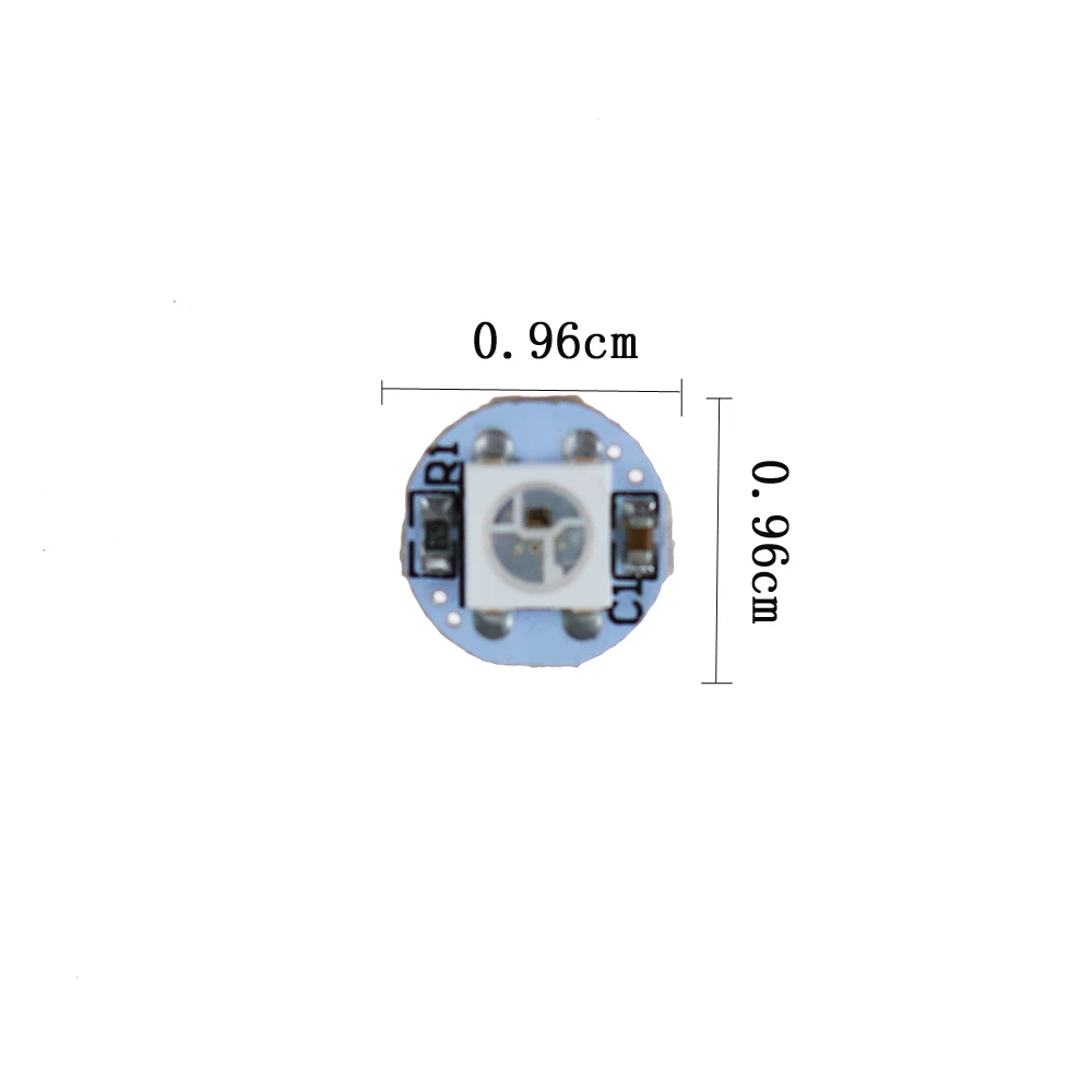 WS2812B 10~1000pcs 4-Pin WS2812 LED Pixel Heatsink 5V 5050 RGB WS2811 IC Built-in Individually Addressable Digital | Лампы и освещение