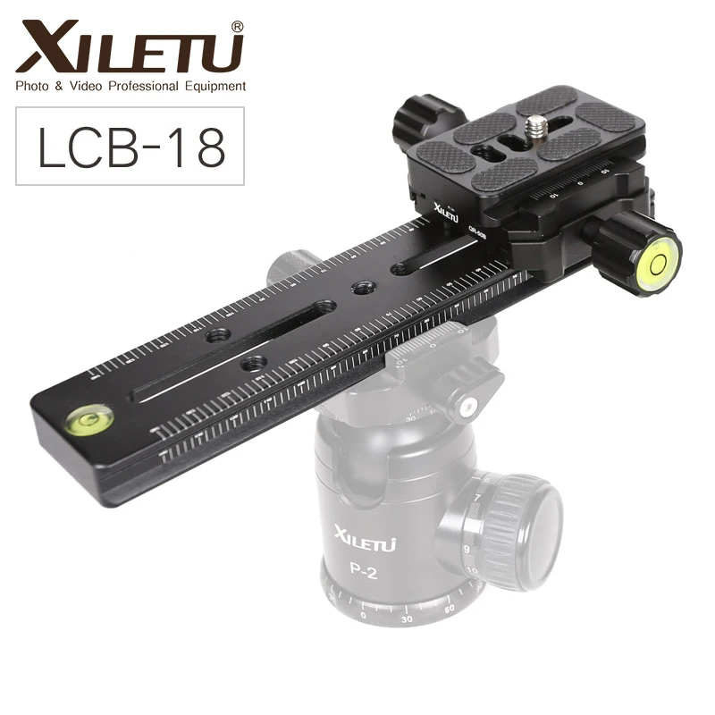 XILETU LCB-18B камера трек Долли слайдер зажим профессиональная головка штатива рельсовая тележка для DSLR видеокамера DV Filmmaking Track