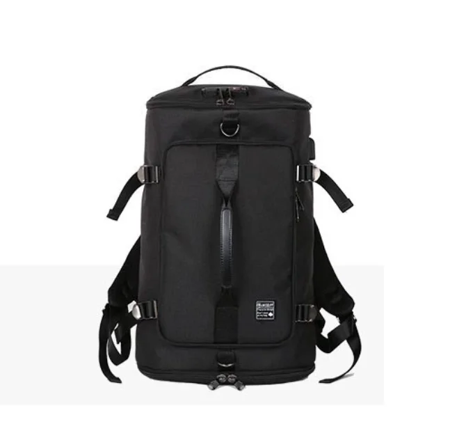 Black Color USB умный спортивный рюкзак для мужчин и женщин, большой рюкзак, противоугонные спортивные сумки для 17 дюймов, рюкзак для ноутбука, рюкзак для путешествий на открытом воздухе, фитнес-рюкзак - Color: Black Color