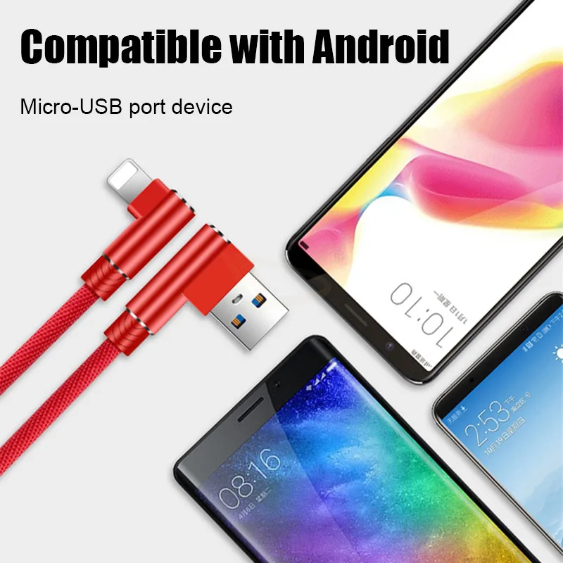 3A быстрая зарядка Micro USB 1 м 2 3 Быстрый кабель для Xiaomi Redmi samsung huawei Honor телефон usb