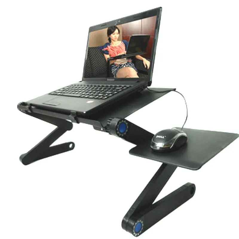 Портативный складной регулируемый стол для ноутбука Настольный компьютер mesa para