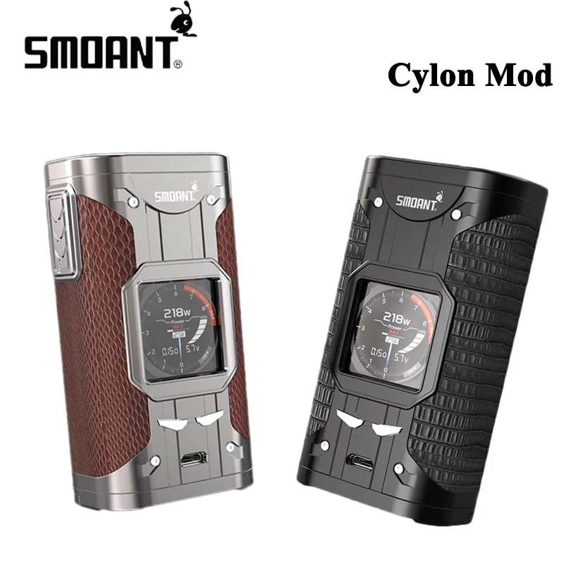 Оригинальный smoant Cylon 218 Вт TC Box MOD электронная сигарета CYLON Vape два интерфейса
