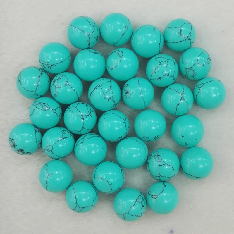 Круглые бусины шарики из натурального камня 10 мм без отверстий смешанные