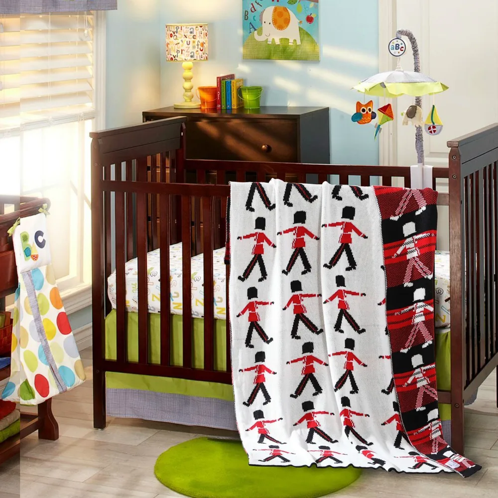 Брендовое милое одеяло с рисунком из мультфильма кондиционер Флисовое детская