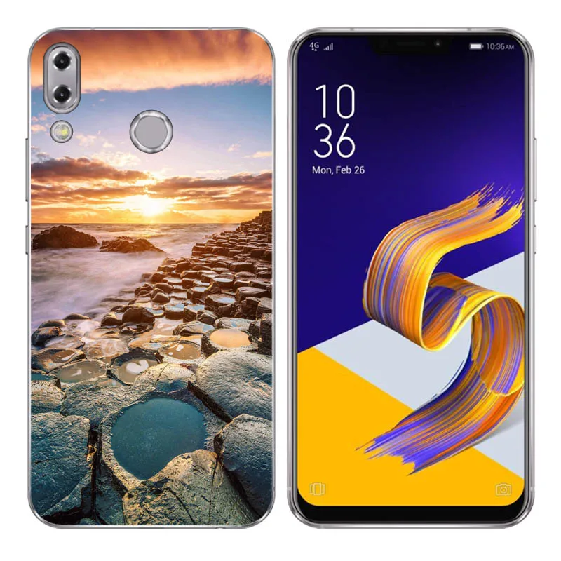 Для Asus Zenfone 5 ZE620KL милый чехол для телефона с рисунком в виде животного 6 2 &quotМягкий