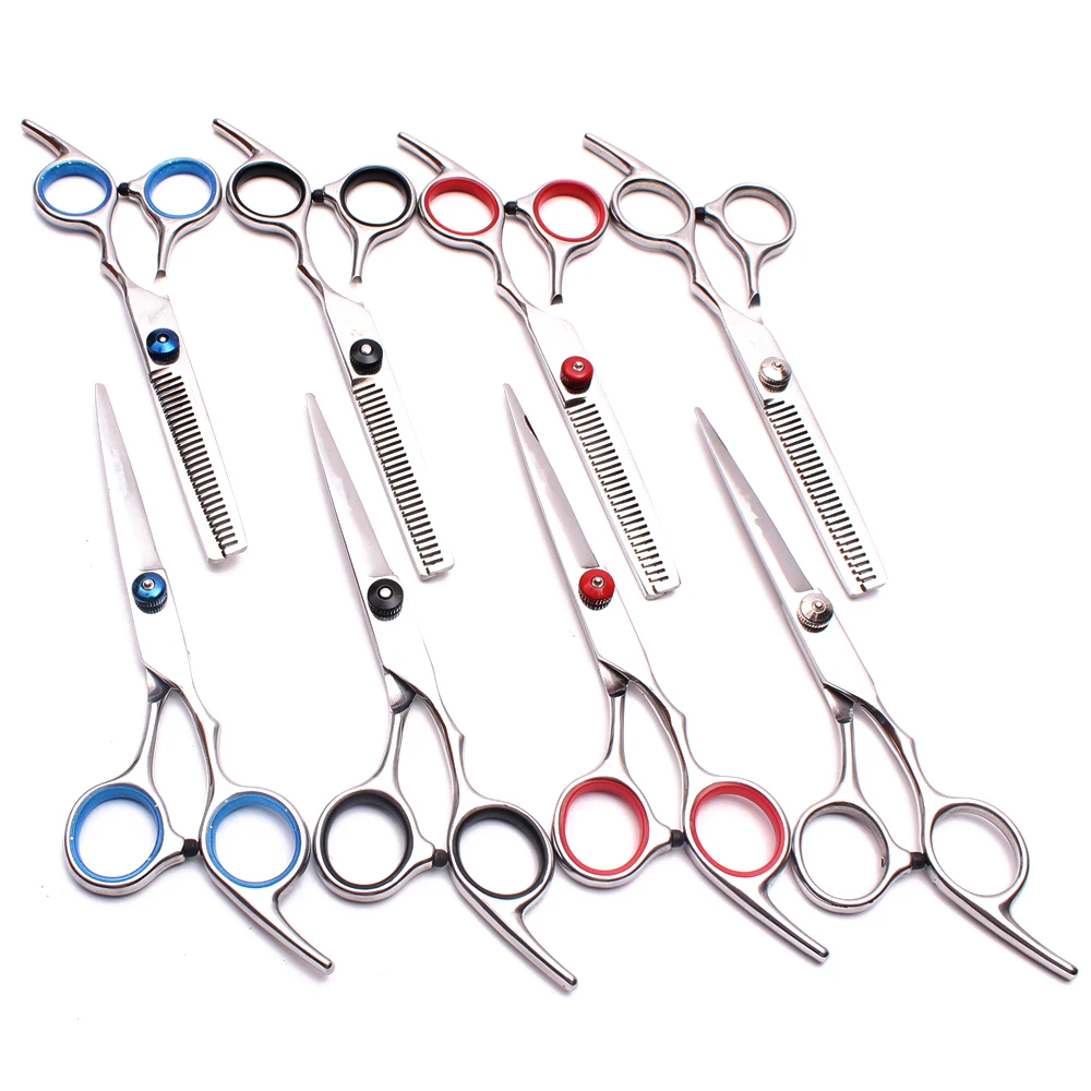 

6.5" 18.5cm Engraving Logo Stainless C1001 Hairdresser's Scissors Cutting Scissors Thinning Shears Hair Scissors Haircut Shears