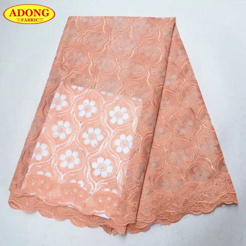 Новейшая французская кружевная ткань с вышивкой и камнями 5 ярдов/шт тюлевые