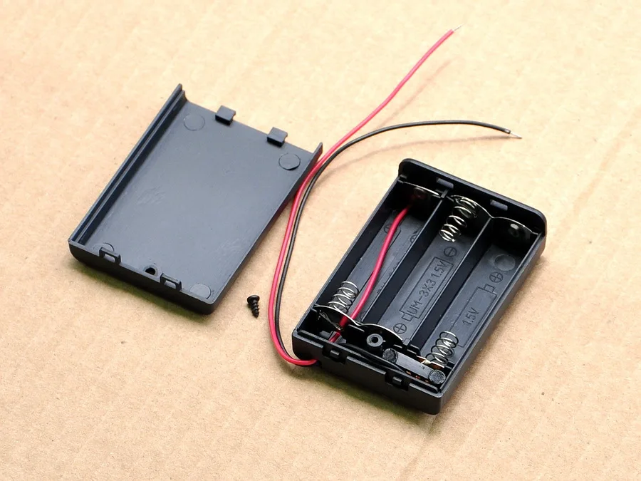 (6 шт./лот) держатель аккумулятора для ячеек размера 3 x AA коробка чехол|holder for|holder