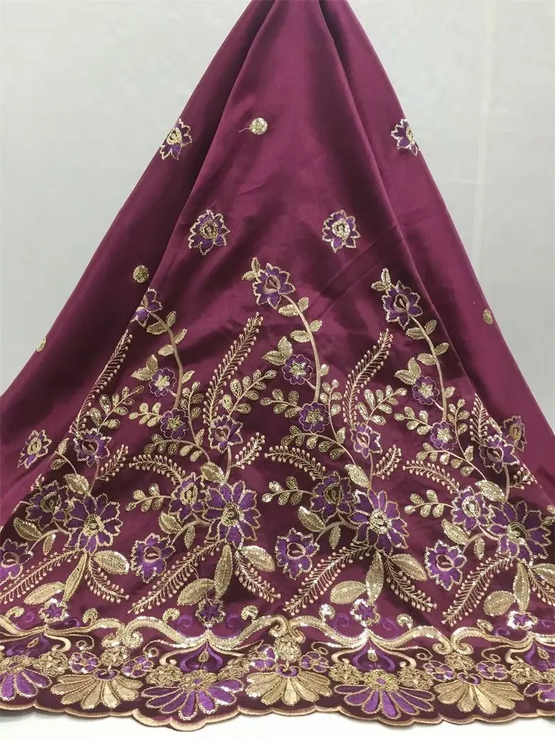 Модная африканская кружевная ткань ESEWING Высококачественная вышитая индийская