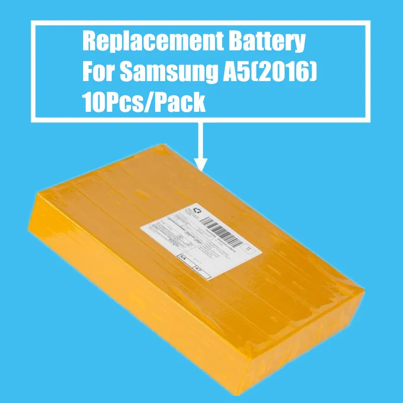 10 шт./упак. сменная батарея 2900mah для Samsung Galaxy A5 A510(2016 Edition) высокое качество|battery for