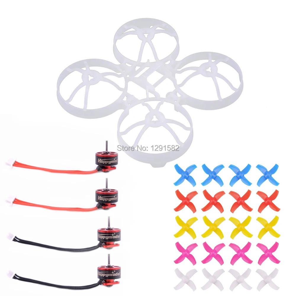 Bwhoop75 75 мм Рамка комплект Happymodel SE0802 0802 1 2 S CW CCW 16000KV бесщеточный двигатель 40