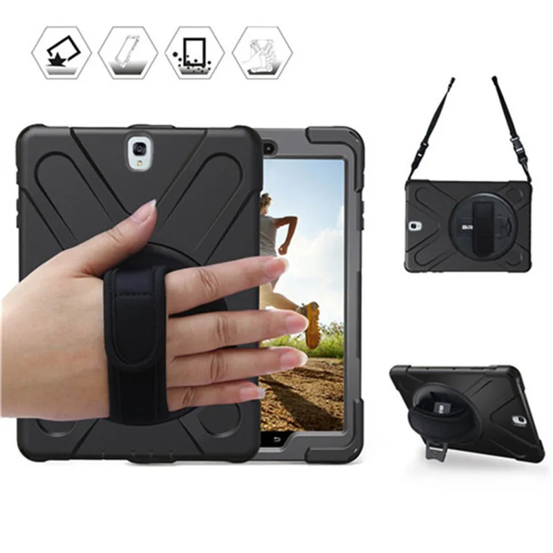 

For Samsung Galaxy Tab S3 9.7 T820 T825 Case Kids Safe Heavy Duty Armor Shockproof Stand Cover Fundas For Samsung Tab S3 Tablet