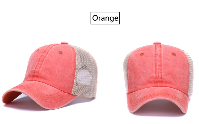 HATLANDER, повседневные однотонные бейсболки, сетчатая Кепка для грузовика, уличная летняя кепка от солнца, сетчатая Кепка gorras chapeau, регулируемая хлопковая кепка snapback