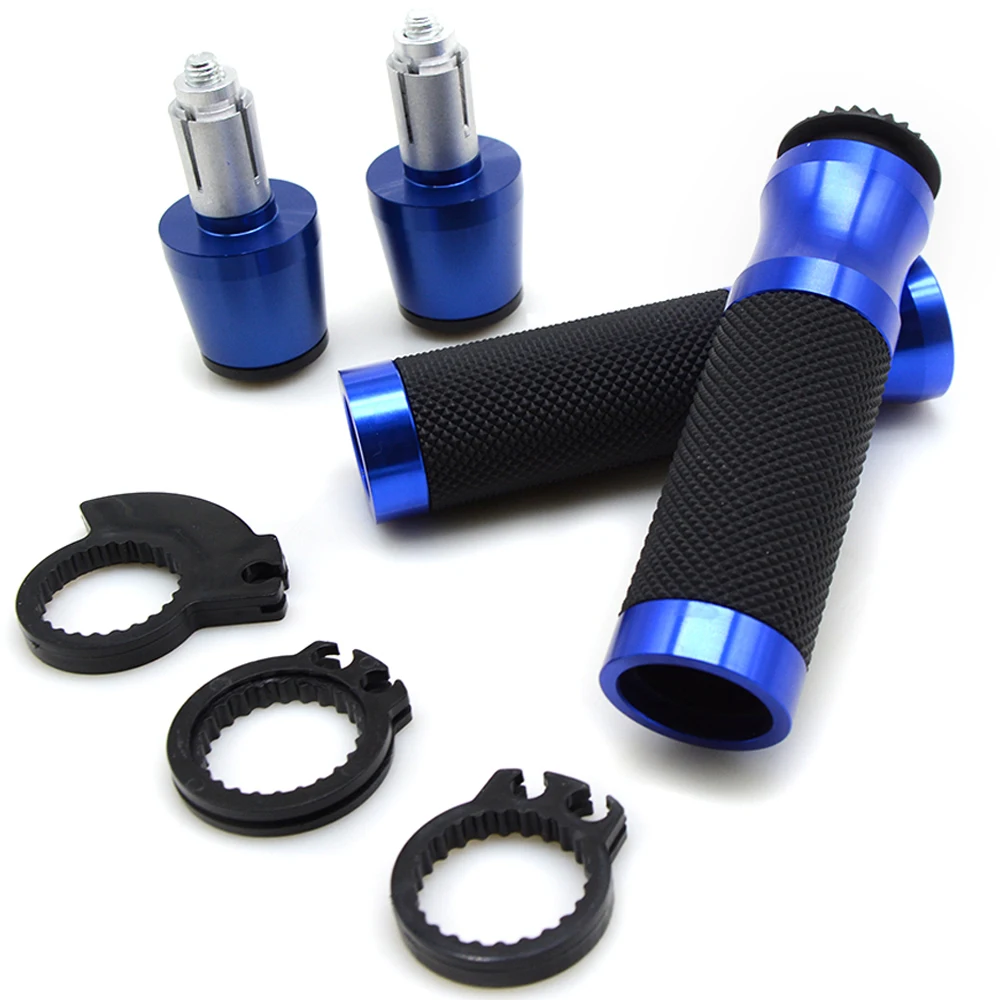 Ручки для мотоцикла 7/8 дюйма 22 мм YAMAHA YZF R25 R15 R6 R125 kawasaki z750 Z800 FZ8 FZ1 FZ6R|Ручки