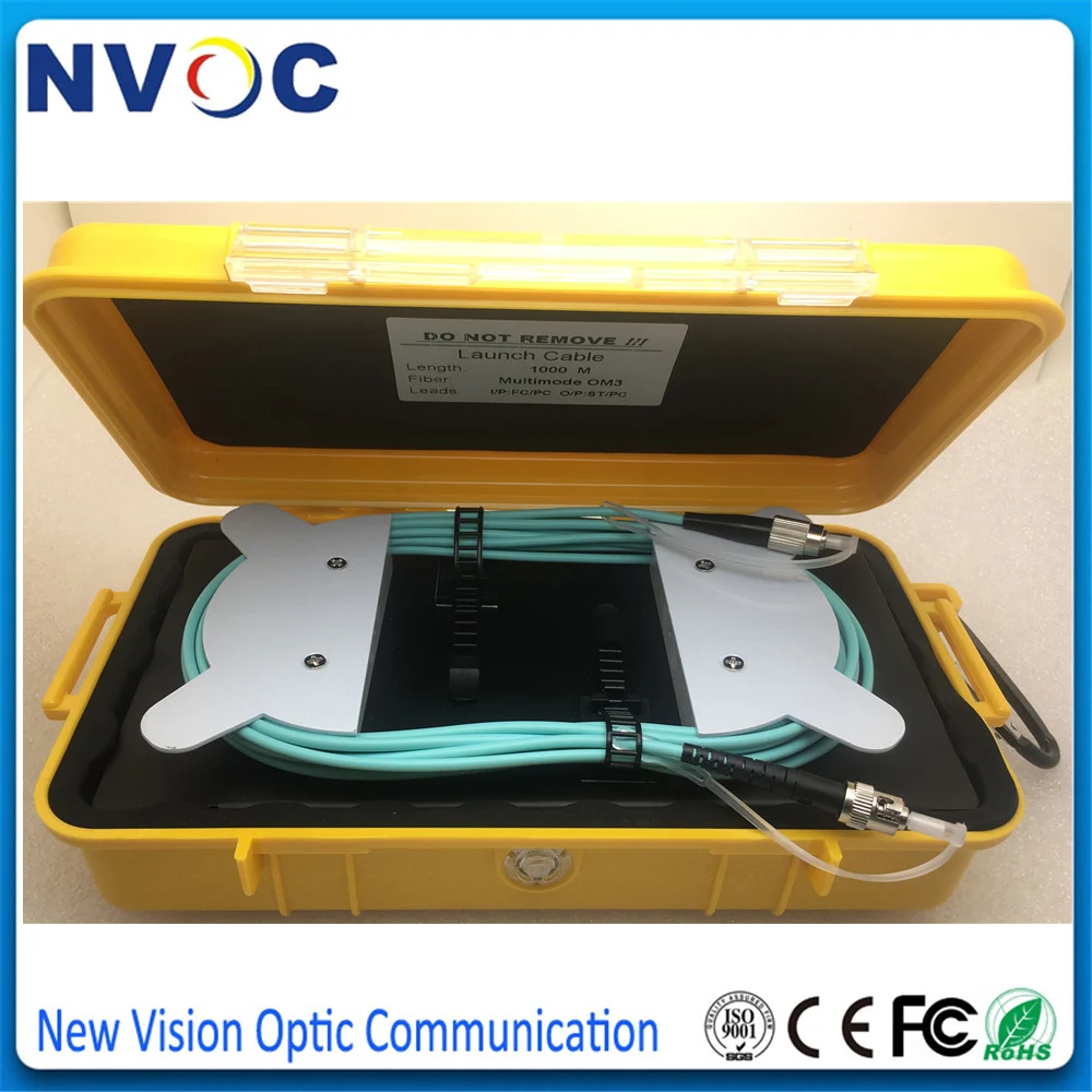 OTDR Dead Zone Eliminator оптоволоконные кольца волоконно оптический Launch Cable Box 0 5 км ММ