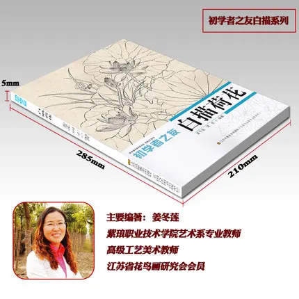 6 книг/набор Китайская традиционная тонкая линия gongbi biao miao рисованная