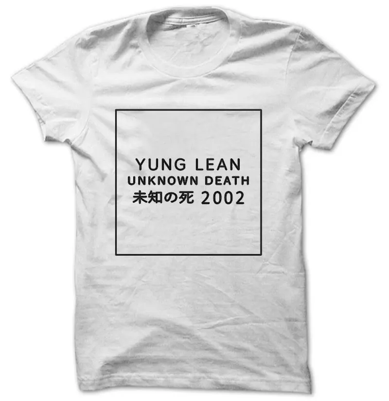 Футболка Yung Lean unknown death 2002 хлопковая футболка унисекс другие цвета|Футболки| |