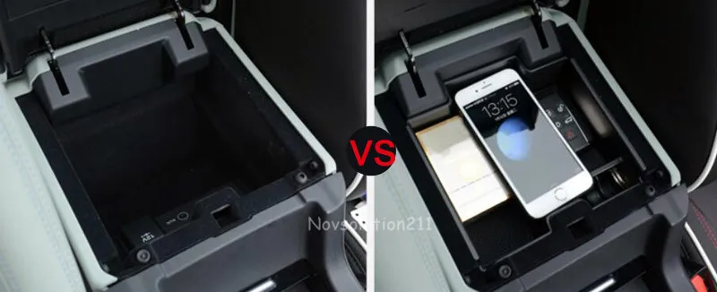 Автомобильный центральный подлокотник контейнер для хранения пластиковый