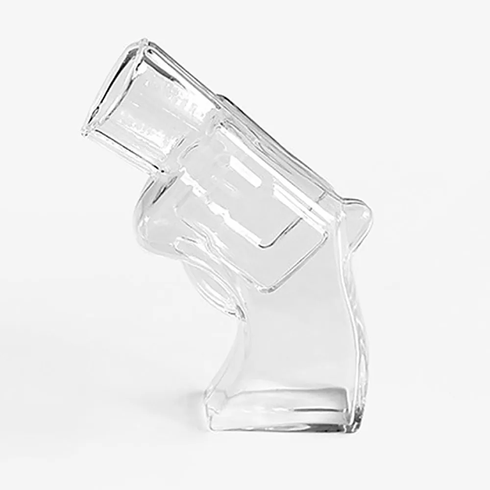 1 шт. Забавный 3D пистолет в форме водки бокала для виски пивная чашка бокал питья