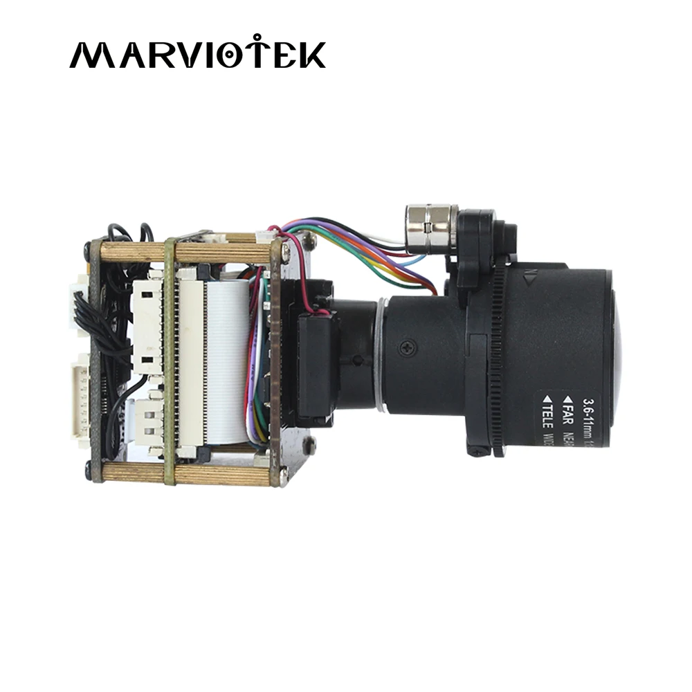 PTZ Мини ip-камера модуль Плата 3X зум 3,6-11 мм Моторизованный объектив sony IMX226 onvif 4K 12MP Starlight UHD CCTV камера модуль H.265